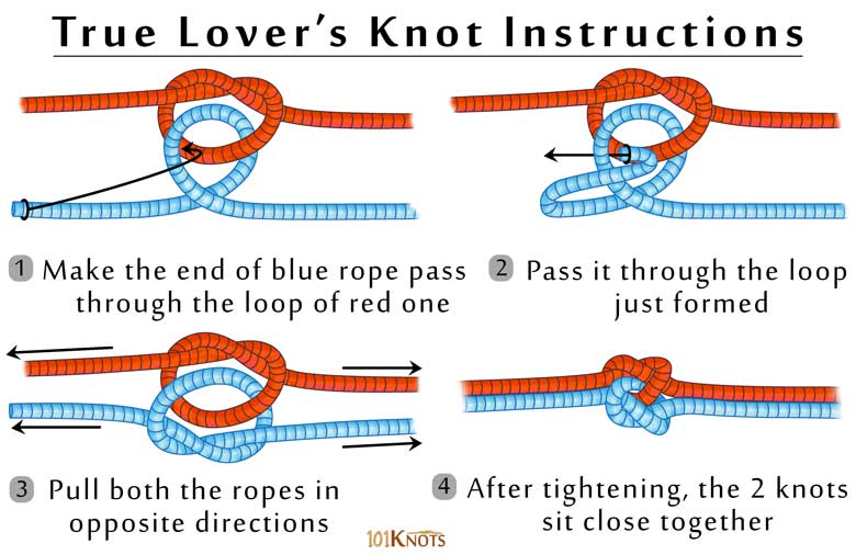How to Tie a True Lover's Knot? Step-By-Step Instruction & Uses