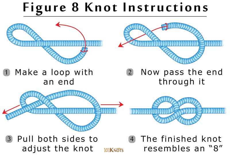 How to Tie a Figure 8 Knot? Uses, Steps, Variations & Video Guide