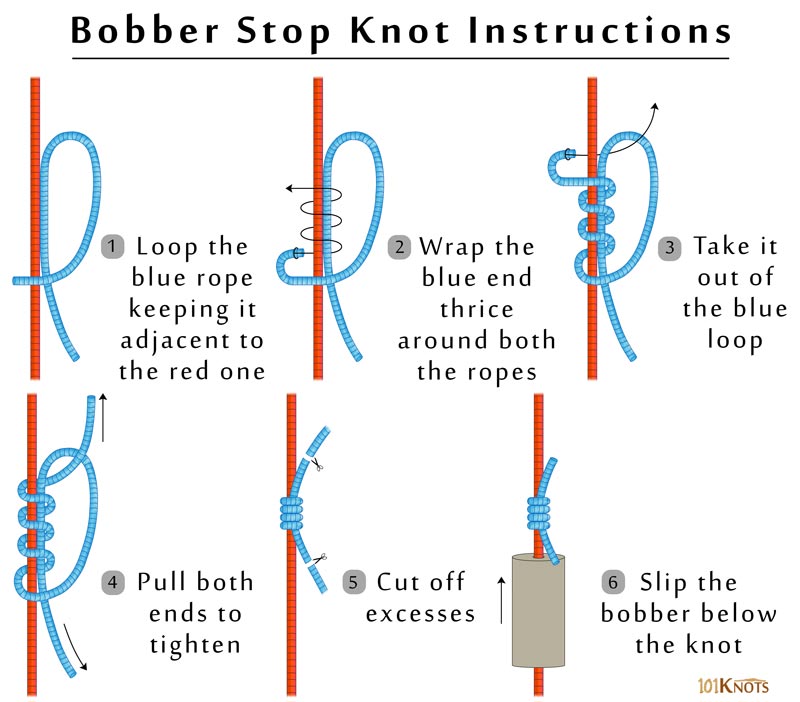How To Tie A Bobber Stop Knot 