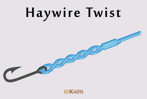 All About The Wire: How To Tie A Wire Leader - Haywire Twist and