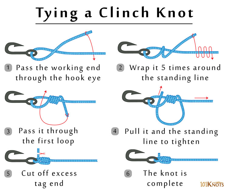 Clinch Knot | 101Knots